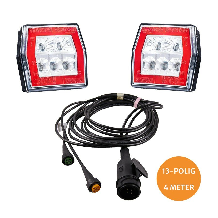 Fristom LED Beleuchtungsset Anh&auml;nger Fristom FT-120