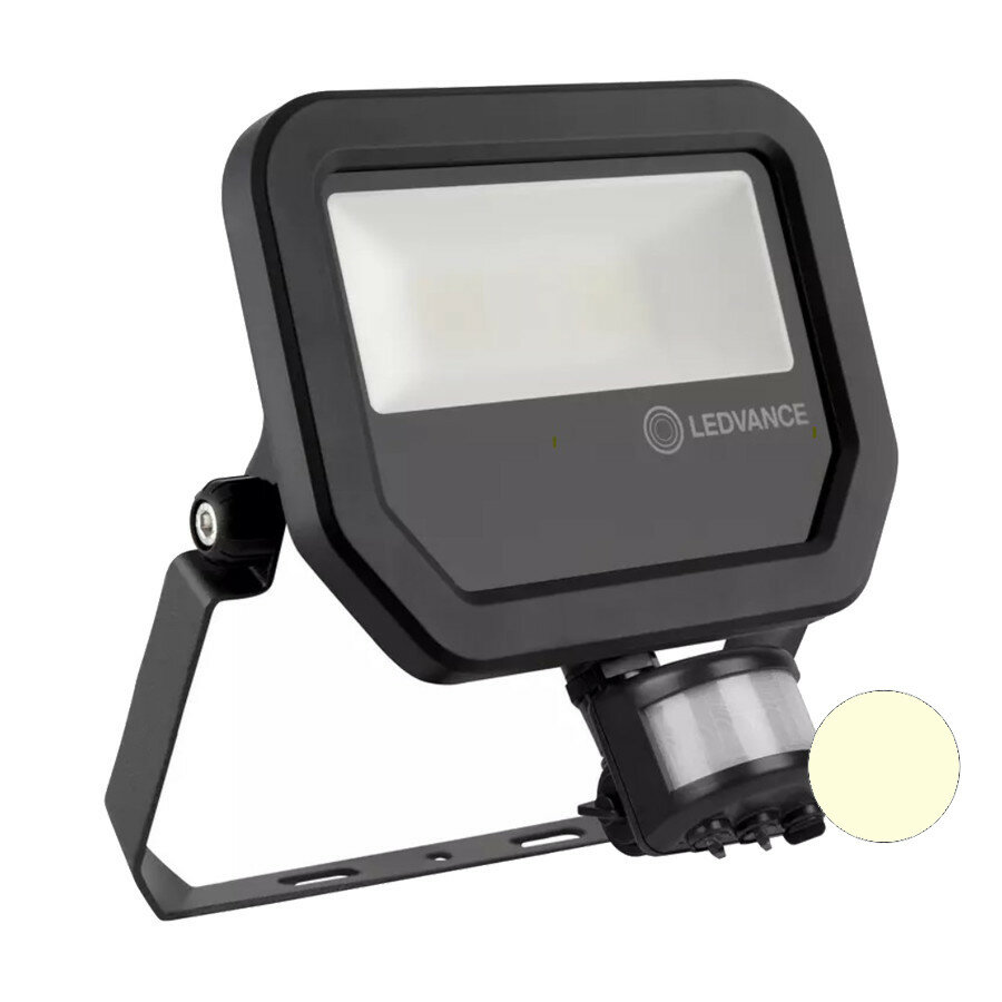 Ledvance 20W LED Fluter 230V + Sensor 3000K