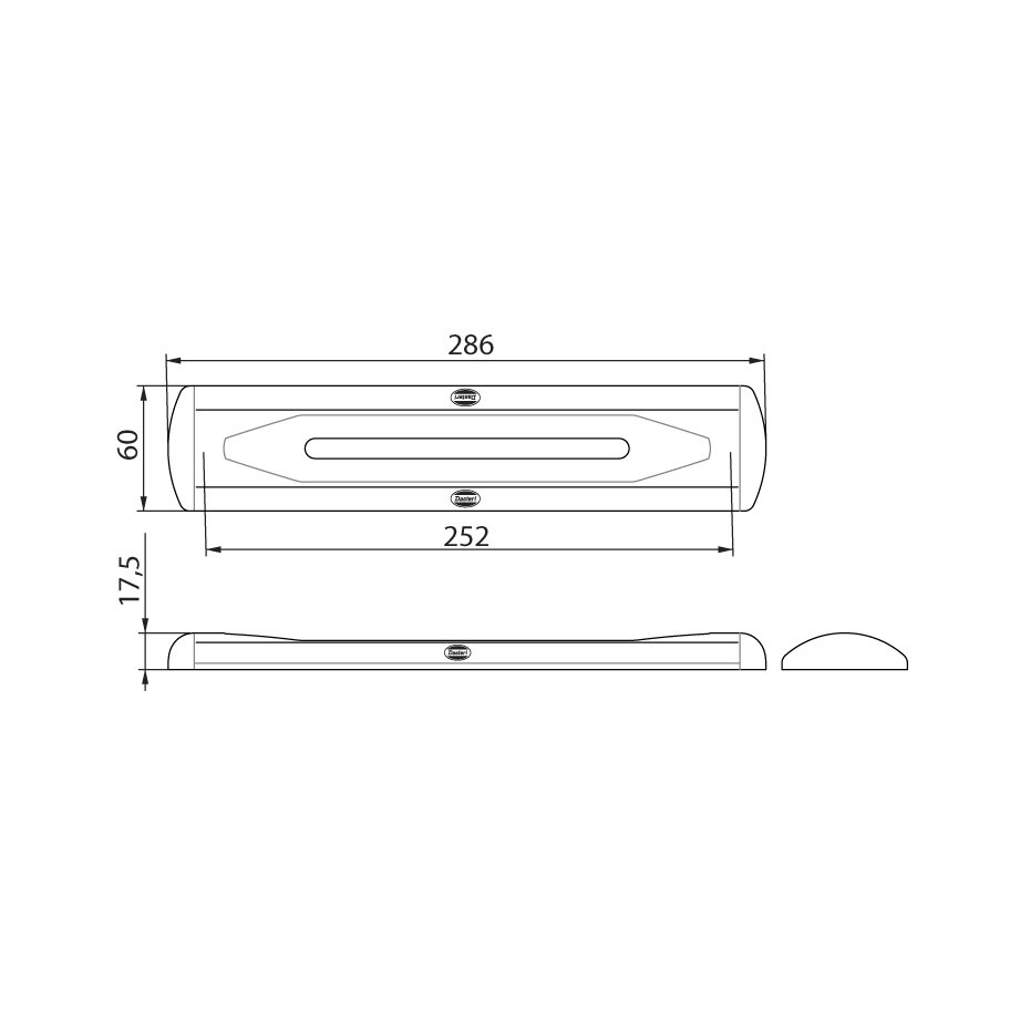 Dasteri LED Innenleuchte 28,6CM High Power