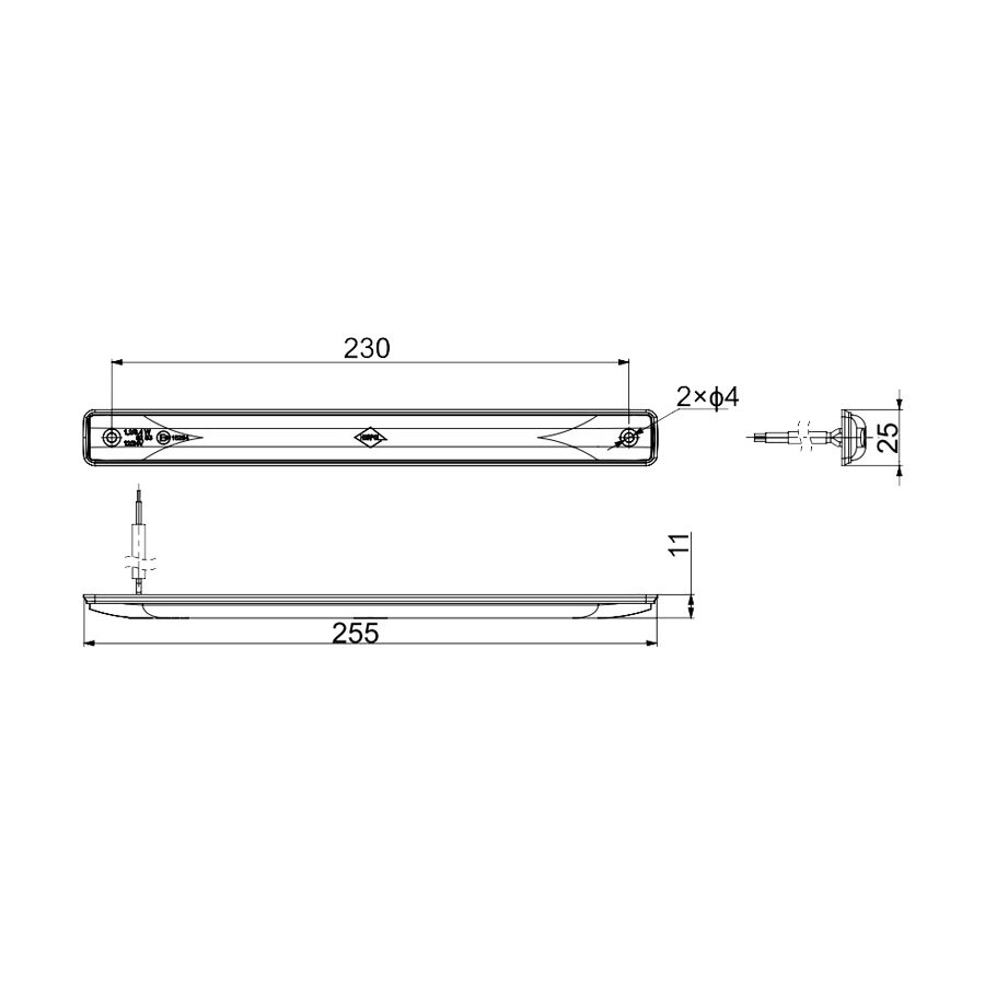 Horpol LED Drittes Bremslicht LSD 2255