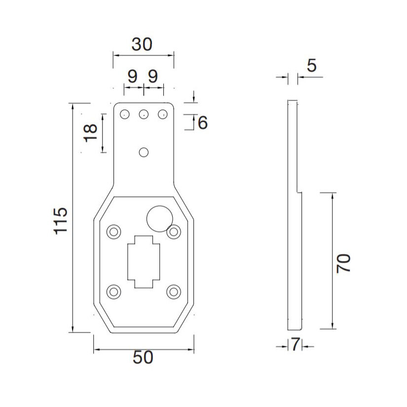 Asp&ouml;ck Gummihalter f&uuml;r Asp&ouml;ck Flexipoint 1