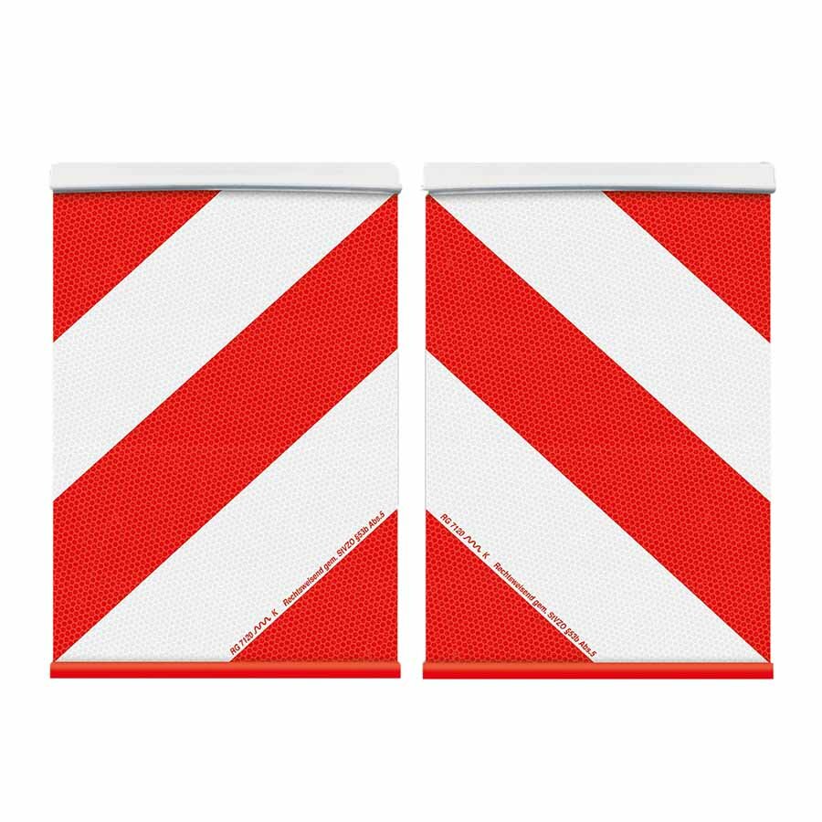 Horpol Satz Warnschild breite Ladung Links + Rechts