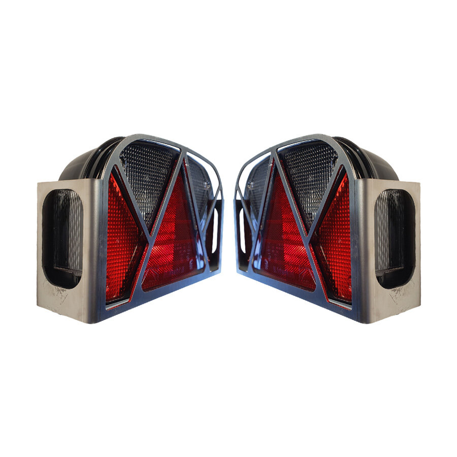 Satz Edelstahl R&uuml;cklichtschutz f&uuml;r Asp&ouml;ck Multipoint 2