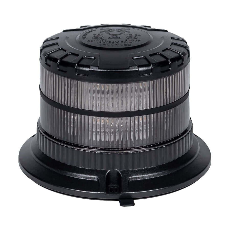 X-Spider LED Rundumleuchte Dark Look | Magnet | Orange