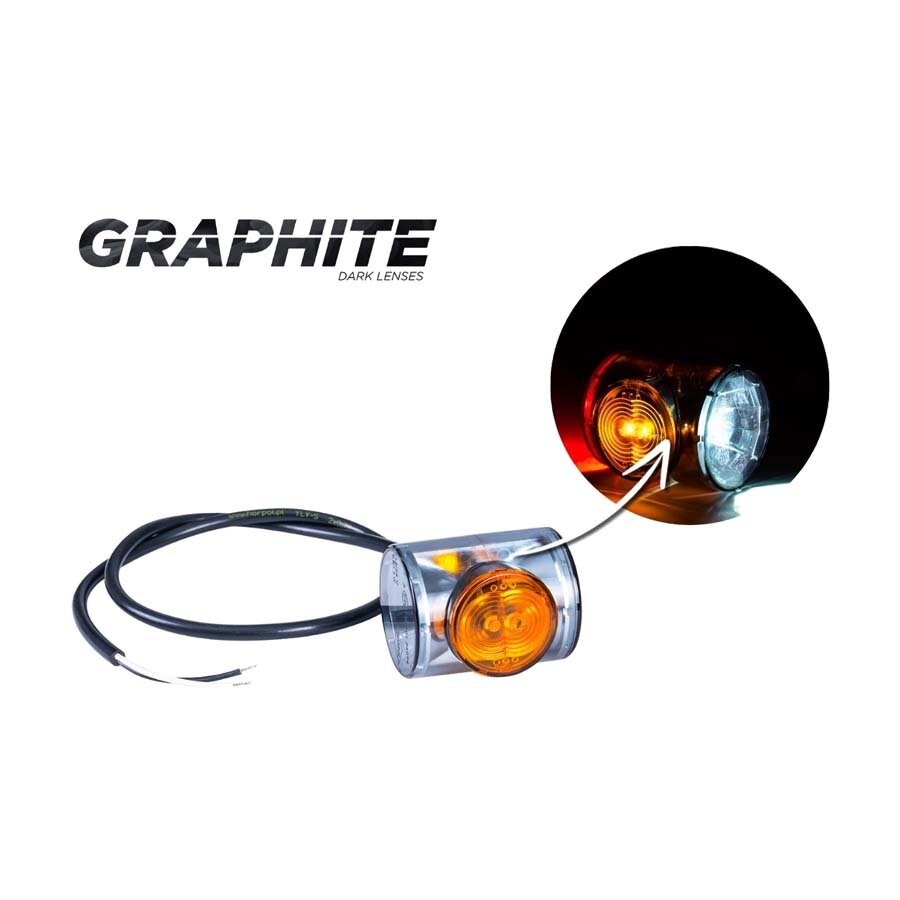 Horpol LED Begrenzungsleuchte 3-Farben LD-2189 Dark-Look