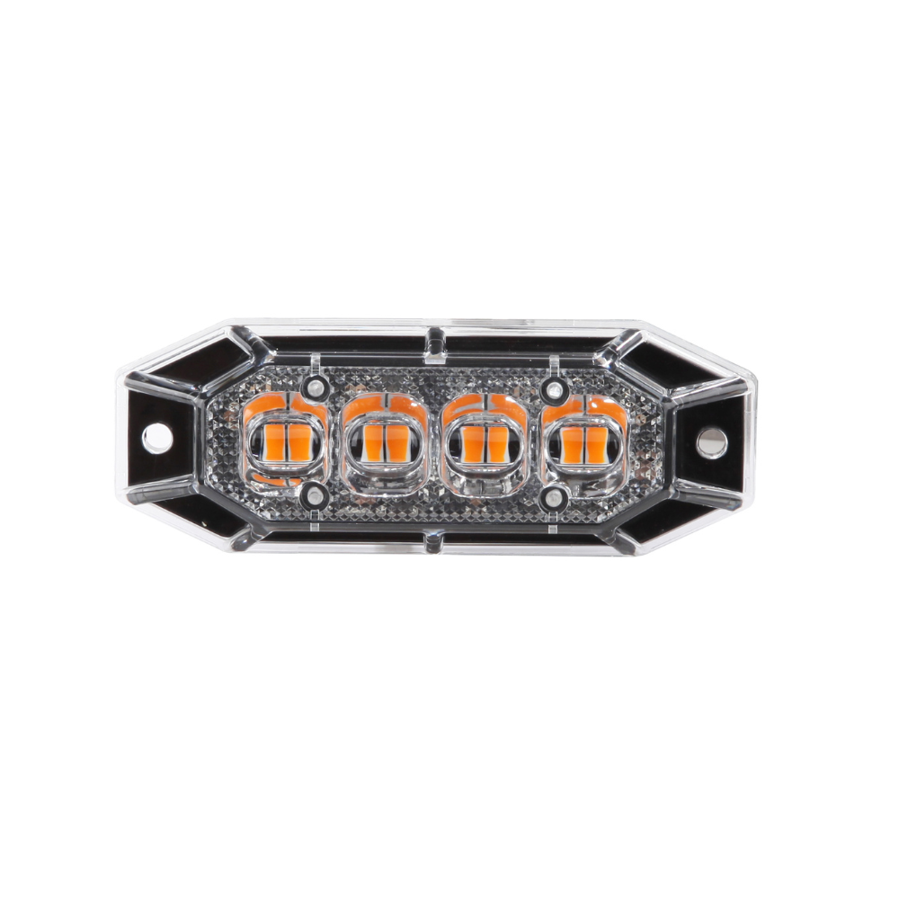 LED Blinker Orange 12-24V | 8-LED
