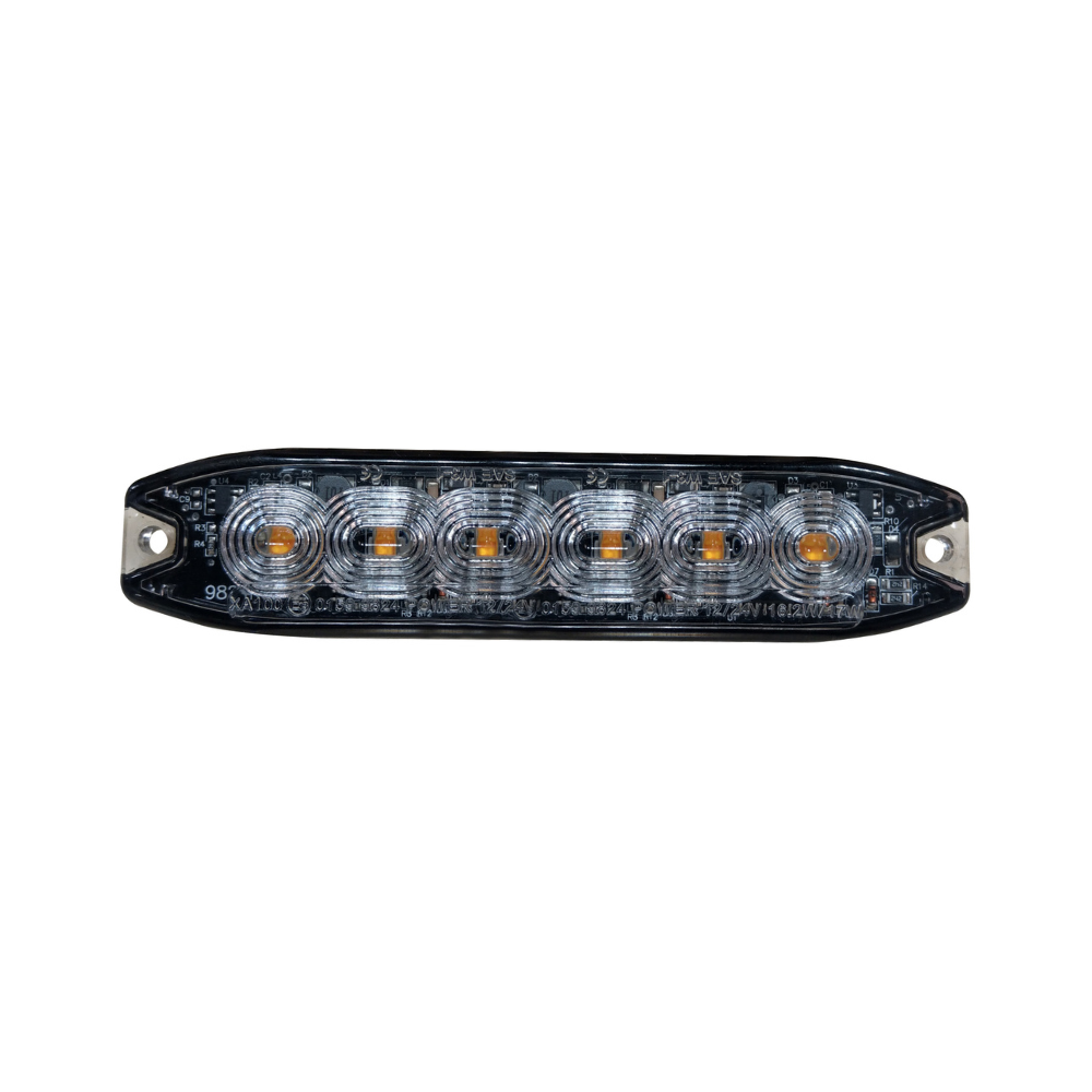LED Blinker Orange 12-24V | 6-LED
