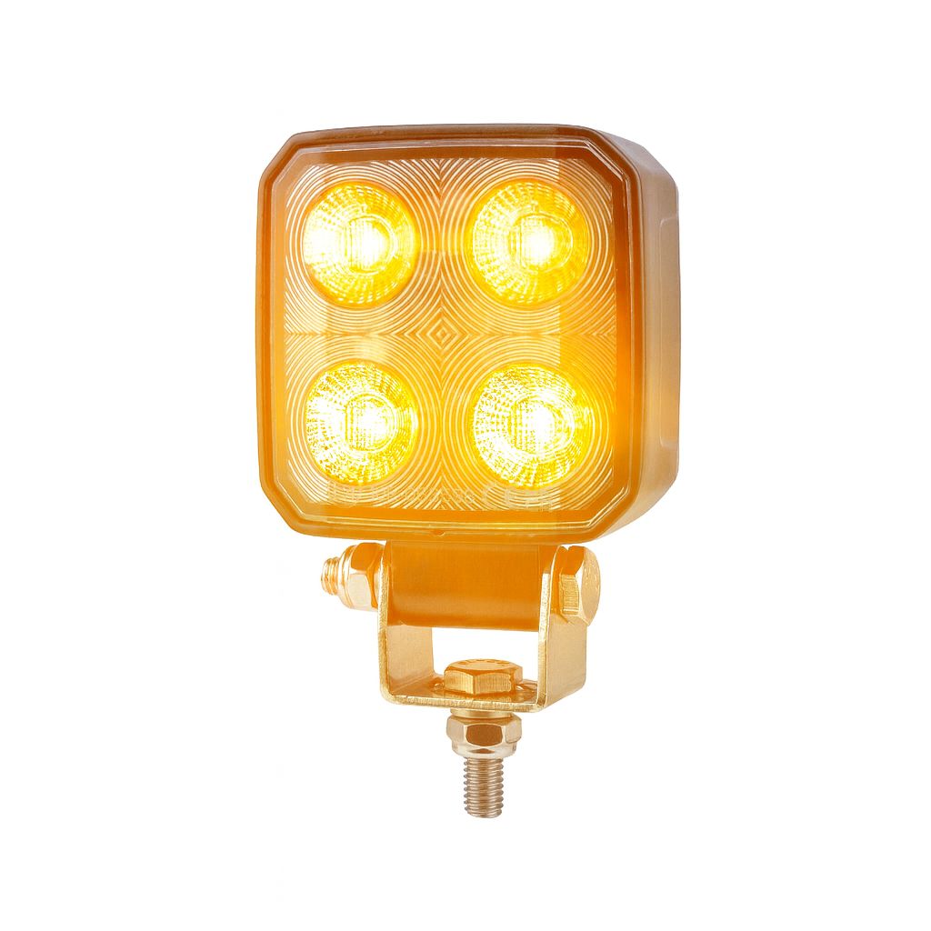 32W LED Arbeitsleuchte + LED-Blitzer