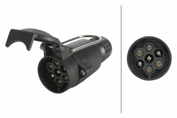 Hella 7-Poliger Contra Stecker Plastik | 8JB 001 939-001