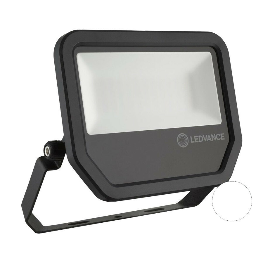 Ledvance FL 20 17W LED Fluter 230V Schwarz 4000K Neutralwei&szlig;