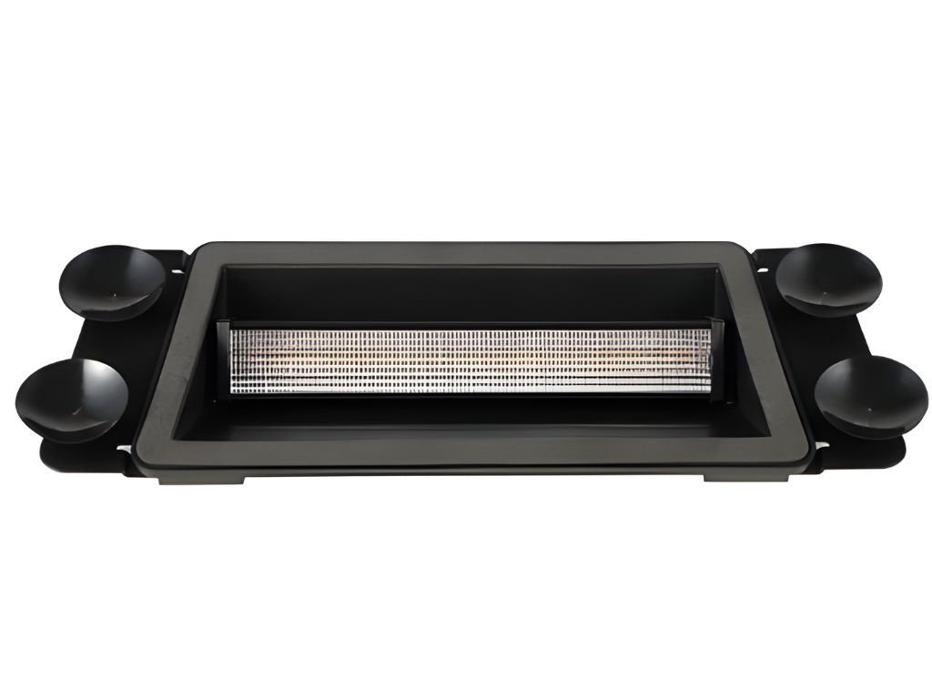 LED Frontscheibenblitzer mit Saugnapf | Orange