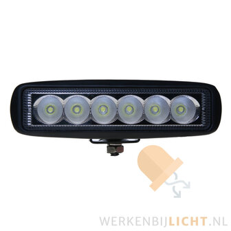 18 watt led breedstraler