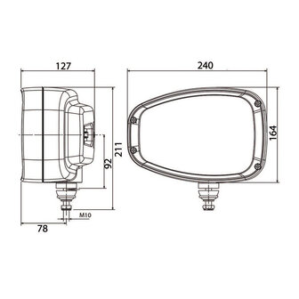 ABL LED Hauptscheinwerfer mit Blinker