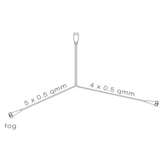 Asp&ouml;ck Kabelbaum 4 Meter mit 7-poliger Stecker