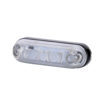 Horpol LED Positionsleuchte Wei&szlig; Oval LD-370