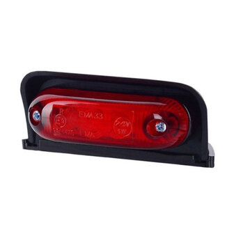 Horpol LED Toplamp Oval Rot LD-231