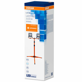 Osram 2X30W LED Fluter Mit Stativ