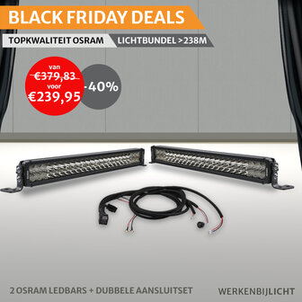 Osram VX-500 LED Lightbars mit Doppelt Verbindungsset
