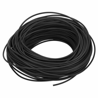 FLRY-B Kabel Schwarz 1,00mm&sup2; | Rolle 50M