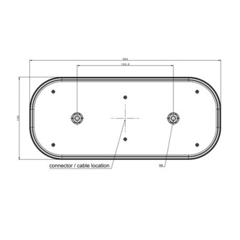 Fristom FT-600 LED R&uuml;ckleuchte Rechts 6-Funktionen