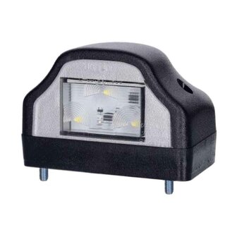 Horpol LED Kennzeichenbeleuchtung 12-24V Schwarz LTD 229 - FahrzeugLED