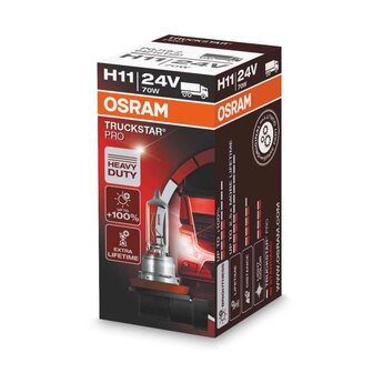 Osram H11 Halogen Birne 24V 70W PGJ19-2 Truckstar Pro