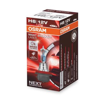 Osram H8 Halogen Birne 12V 35W PGJ19-1 Night Breaker Laser