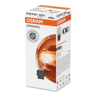 Osram P27W Gl&uuml;hbirne 12V W2.5x16d Original Line 10 St&uuml;ck