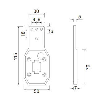 Asp&ouml;ck Gummihalter f&uuml;r Asp&ouml;ck Flexipoint 1