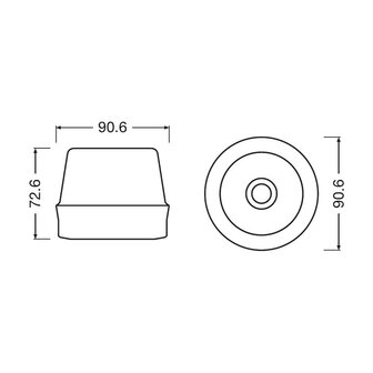 Osram LEDguardian Blitzleuchte mit starkem Magnet