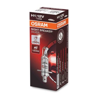 Osram H1 Halogen Birne 12V 55W P14.5s Night Breaker Silver