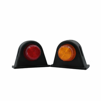 Dasteri Satz LED Begrenzungsleuchten 10-30V Orange + Rot (Satz)