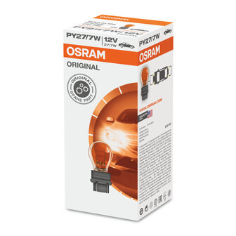 Osram PY27/7W Gl&uuml;hbirne 12V WX2.5x16q Original Line 10 St&uuml;ck