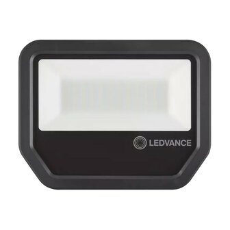 Ledvance 50W LED Fluter 230V Schwarz 3000K Warmwei&szlig;