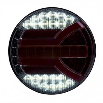 Horpol LED R&uuml;ckleuchte Rund NAVIA 140mm LZD 2341