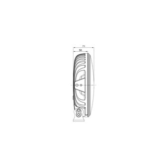 Boreman LED-Fernscheinwerfer + Position Licht und Blitzfunktion