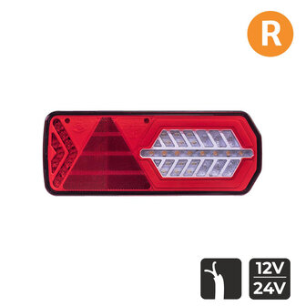 Dasteri DSL-5000TR LED R&uuml;ckleuchte Rechts + Dreieck Reflektor