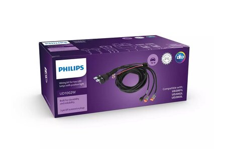 Philips UD1002WX1 Kabelbaumsatz | 2 Lampen | Inklusive Draht f&uuml;r Standlicht