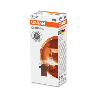 Osram Gl&uuml;hbirne BX8.5d 24V 1,2W Original Line 10 St&uuml;ck