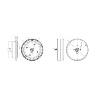 Fristom FT-314 LED-R&uuml;cklicht, 3 Funktionen Bajonet