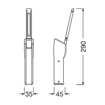 Osram LEDinspect Slim 500 LED Inspektionsleuchte