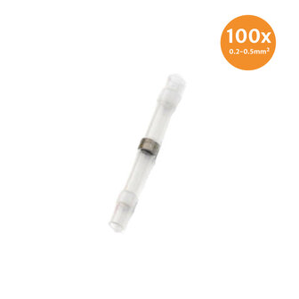 L&ouml;tmuffe Wasserdicht Wei&szlig; (0.2-0.5mm) 100 St&uuml;ck