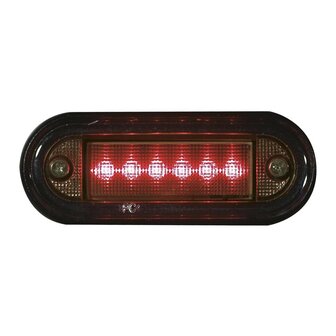 Dasteri LED Positionsleuchte Rot 24V