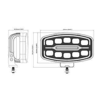 Boreman Polaris LED Fernscheinwerfer + Dual Color Tagfahrlicht