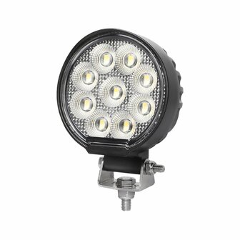 WERAM 27W LED Arbeitsscheinwerfer Rund Mini 2160LM