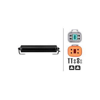 Hella LED Lightbar 12&quot; 32CM Orange/Weiss Positionsleuchte + Blitzer | 1FE 357 666-011