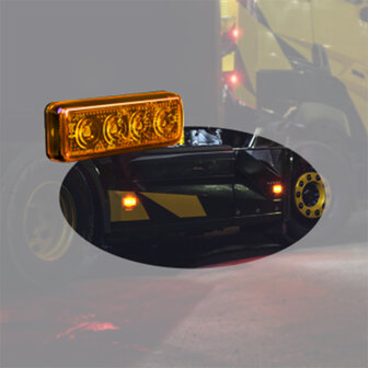 Wesem LED Umrissleuchte Orange | ESP2.60420