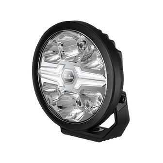 Hella LED-Fernscheinwerfer Blade 7&quot; Schwarz Wei&szlig;/Orange Positionslicht Ref. 25