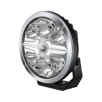 Hella LED-Fernscheinwerfer Blade 7&quot; Chrom Wei&szlig;/Orange Positionslicht Ref. 50