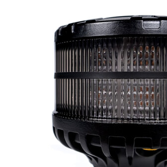 X-Spider LED Rundumleuchte Dunkle Optik | 2 Blitzmodi | Orange